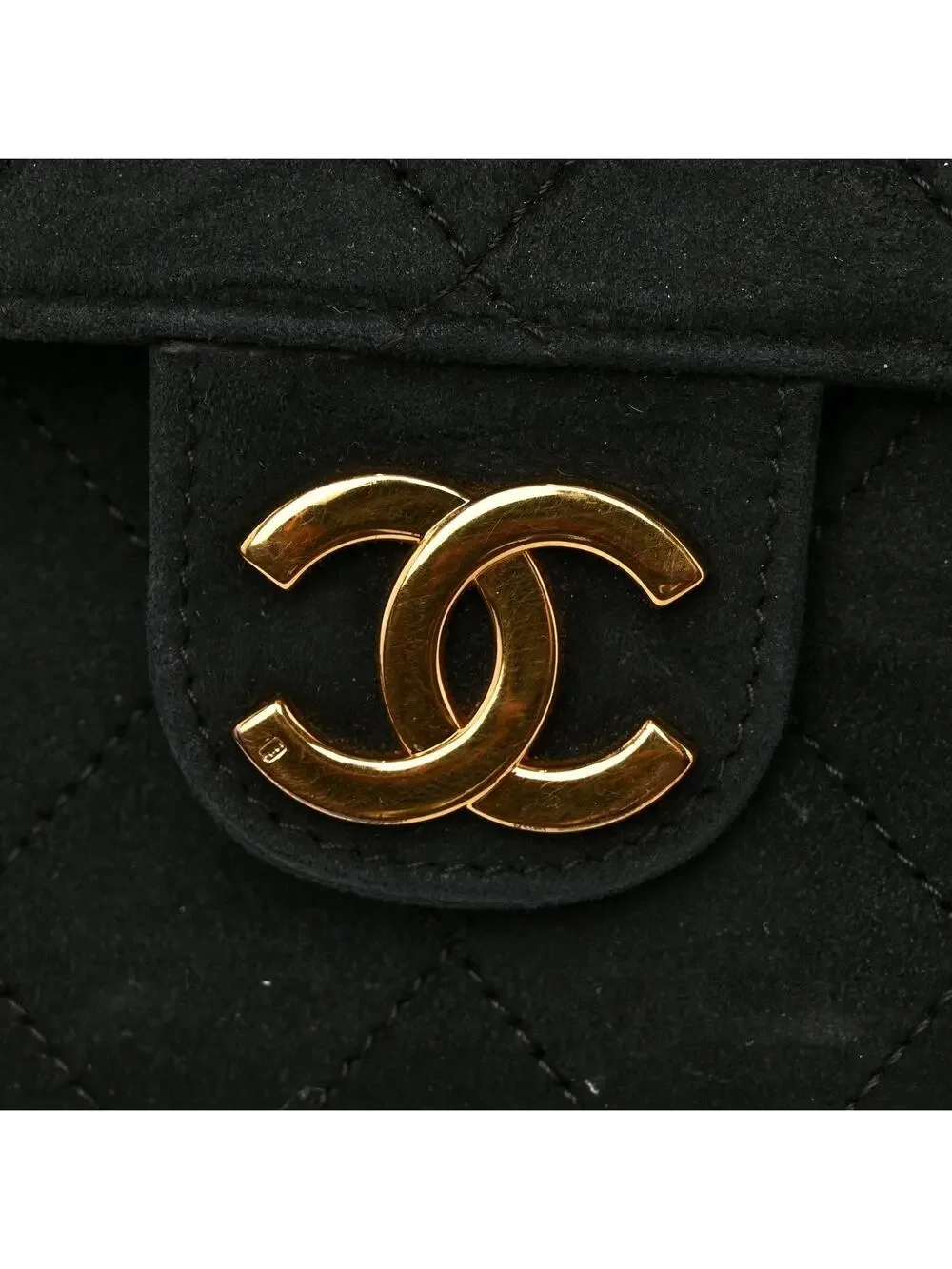 Chanel Suede Quilted Medium Single Flap #295679C22B